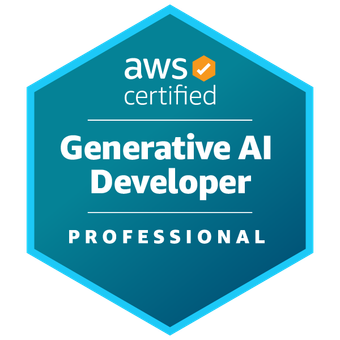 AWS Generative AI Developer Professional badge